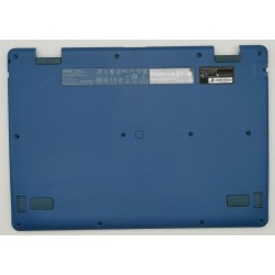 Carcasa inferioara bottom case Laptop 2in1, Acer, Aspire R3-131T, HHA46006505000, 460.06505.001, 60.G0YN1.001, albastra