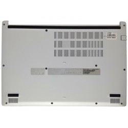 Carcasa inferioara bottom case Laptop, Acer, Aspire 5 A515-54, A515-54G, A515-55, A515-55G, 60.HFQN7.001, EAZAU003A2S, EAZAU00302A, argintiu