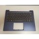 Carcasa superioara cu tastatura palmrest Laptop, Lenovo, IdeaPad 330S-14AST Type 81F8, 5CB0R16737, AM1DY000100, iluminata, albastra, layout us Carcasa Laptop