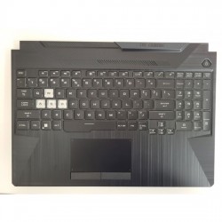Carcasa superioara cu tastatura palmrest Laptop Gaming, Asus, TUF F15 FX506HC, FX506HE, FX506HE-2A, 90NR0703-R30UI1, ilumianta, RGB, layout US