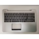 Carcasa superioara cu tastatura palmrest Laptop, Asus, X555L, X554L, K555L, A555L, A554L, R556L, F554L, F555L, F556U, 90NB0647-R32TA0, varianta metalica, argintiu, layout US Carcasa Laptop