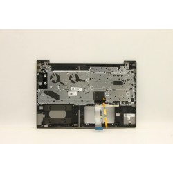 Carcasa superioara cu tastatura palmrest Laptop, Lenovo, IdeaPad S540-15IWL Type 81NE, 81Q1, 5CB0U42538, HQ2090062100011, Mineral Grey, iluminata, layout US
