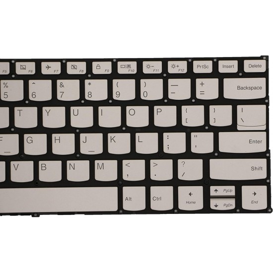 Tastatura Laptop, Lenovo, ThinkBook 14S-IWL Type 20RM, iluminata, aurie, layout US Tastaturi noi