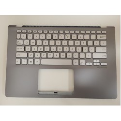 Carcasa superioara cu tastatura palmrest gri Laptop, Asus, VivoBook S14 A430, A430F, A430FA, A430FN, 90NB0KL4-R31US0, X430FA-1E, iluminata, layout US