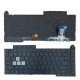 Tastatura Laptop Gaming, Asus, ROG Strix G15 G512IC, iluminata, conector RGB 16 pini, layout US Tastaturi noi