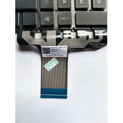 Tastatura Laptop Gaming, Asus, ROG Strix G15 GL543QE, PX513QC, iluminata, conector RGB 16 pini, gri, layout US