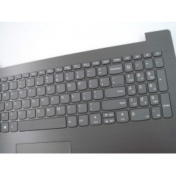 Carcasa superioara cu tastatura palmrest Laptop, Lenovo, IdeaPad 330-15IKBR Type 81M1, 5CB0N86581, gri, layout US