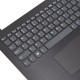 Carcasa superioara cu tastatura palmrest Laptop, Lenovo, IdeaPad 330-15IKBR Type 81M1, 5CB0N86581, gri, layout US