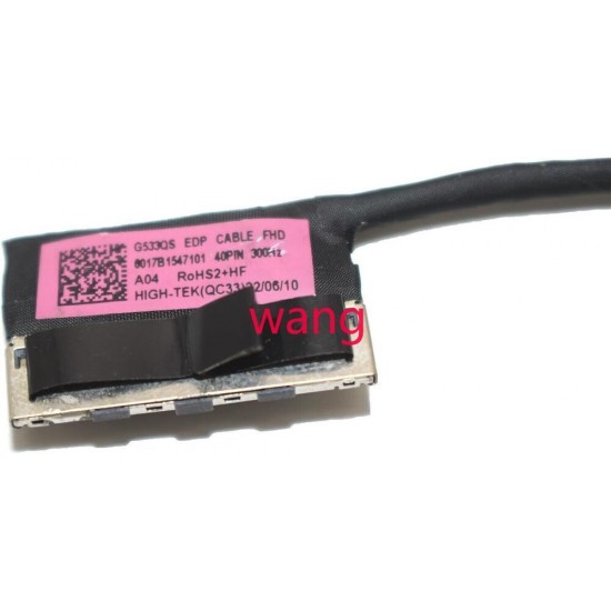 Cablu video LVDS Laptop, Asus, ROG Strix G15 G533QM, G533QR, G533QS, G533ZM, G533ZS, G533ZW, G533ZX, 6017B1547101, G533QS EDP Cable FHD 300Hz, 40 pini