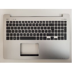 Carcasa superioara cu tastatura palmrest Laptop, Asus, S551, S551L, S551LB, S551LB, S551LA, S551LN, R551, 13NB0261AM1301, layout UK