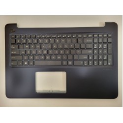 Carcasa superioara cu tastatura palmrest Laptop, Asus, E502, E502M, E502MA, E502S, E502SA, 13NL0022AP0101, 13N0-S3A0901, 90NB0B72-R30011, layout US