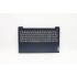 Carcasa cu tastatura palmrest Laptop, Lenovo, IdeaPad 3-15ITL6 Type 82H8, 5CB1B60432, AP21P000640, iluminata, Abyss Blue, layout US