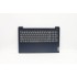 Carcasa cu tastatura palmrest Laptop, Lenovo, IdeaPad 3-15ALC6 Type 82KU, 5CB1B60432, AP21P000640, iluminata, Abyss Blue, layout US