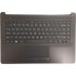 Carcasa superioara cu tastatura palmrest Laptop, HP, 240 G7, 245 G7, 246 G7, TPN-I131, neagra, layout US