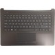 Carcasa superioara cu tastatura palmrest Laptop, HP, 6037B0145722, SN91732, SG-87470-XAA, BHHHA015WAT03B A01, 6070B1306303, neagra, layout US