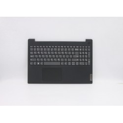 Carcasa superioara cu tastatura palmrest Laptop, Lenovo, IdeaPad 3-15ARE05 Type 81W4, 5CB0X57446, neagra, layout US