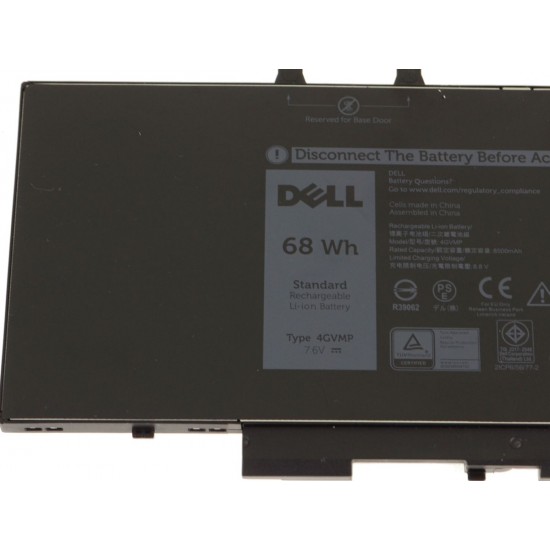 Baterie Laptop, Dell, Latitude 5400, 5500, 4GVMP, 7.6V, 8500mAh, 68Wh