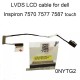 Cablu video LVDS Laptop, Dell, Inspiron 15 7559, 7570, 7577, 7587, 7588, 080P2F, 80P2F, DC02002TE00, CKF50 LCD EDP Cable TS FHD, 40 pini