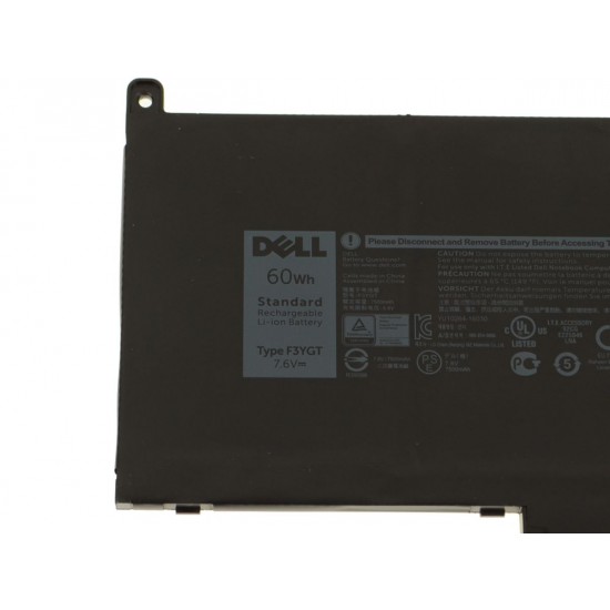 Baterie Laptop, Dell, Latitude 7280, 7290, 7380, 7390, 7480, 7490, F3YGT, 0F3YGTY, 7.6V, 7500mAh, 60Wh