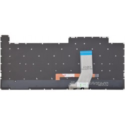 Tastatura Laptop Gaming, Asus, ROG Strix G G531GD, G531GD, G531GT, G531GT, G531GV, G531GV, G531GU, iluminata, conector RGB 16 pini, layout US
