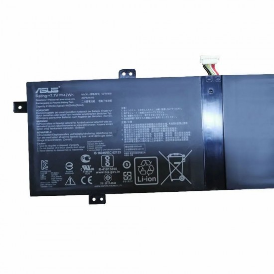 Baterie Laptop, Asus, VivoBOok S14 S431FA S431FL, 0B200-03340100, 2ICP5/74/110, C21N1833, 7.7V, 6150mAh, 47Wh