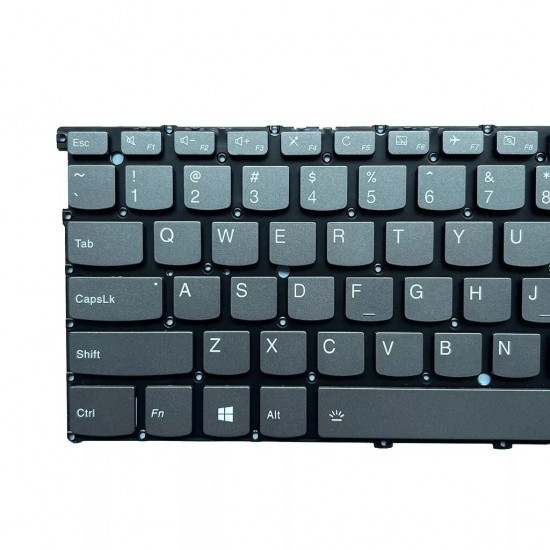 Tastatura Laptop, Lenovo, Yoga S940-14IIL Type 81Q8, iluminata, gri, layout US