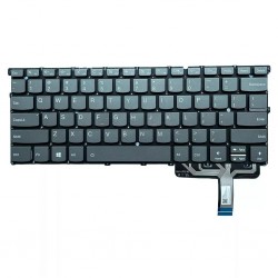 Tastatura Laptop, Lenovo, Yoga S940-14IWL Type 81Q7, iluminata, gri, layout US