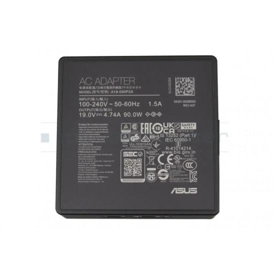 Incarcator Laptop 2in1, Asus, VivoBook S 16 Flip OLED TP3604, TP3604VA, A19-090P2A, 19V, 4.7A, 90W, mufa 4.5x3.0mm