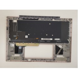 Carcasa superioara cu tastatura palmrest Laptop, Asus, ZenBook S 13 OLED UM5302TA, 90NB0WA6-R30UI1, iluminata, layout US