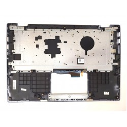 Carcasa superioara palmrest cu tastatura Laptop, Asus, VivoBook Flip 14 TP412F, TP412FA, TP412FAC, iluminata, argintie, layout US