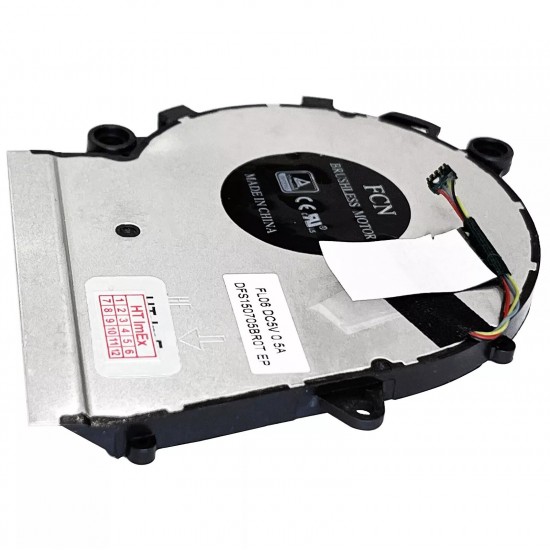 Cooler procesor Laptop, Lenovo, Flex 6-14IKB Type 81EM, 5H40R19595, 5H40R08709, DFS150705BR0T, FKJH, BAZA0605R5H-Y004, UMA, 5V, 0.5A, CPU