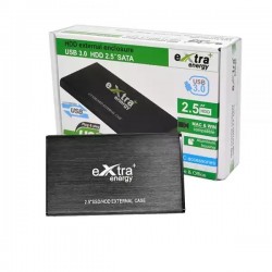 Carcasa externa pentru HDD/SSD, 2.5 inch, USB 3.0, Rack Enclosure, negru
