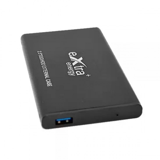 Carcasa externa pentru HDD/SSD, 2.5 inch, USB 3.0, Rack Enclosure, negru