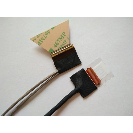 Cablu video LVDS Laptop, HP, Envy 15-AS, TPN-I125, 6017B0740601, 6017B0740602, 857808-001, SPICE15 FHD Cable, Vanilla Non Touch 30 pini