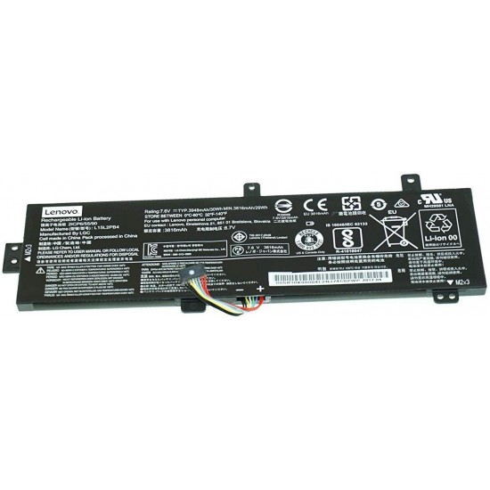 Baterie Laptop, Lenovo, IdeaPad 5B10K90787, 5B10K90786, 5B10K87721, 5B10K90804, 5B10K88299, 5B10K87722, L15C2PB5, L15M2PB3, 2ICP6/54/90, L15L2PB4, 7.6V, 3910mAh, 30Wh