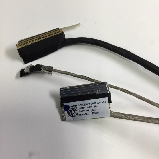 Cablu video LVDS Laptop Gaming, Asus, ROG Zephyrus M GU502GV, GU502GW, GU502LW, GU502LV, GU502LU, GU502GU, 14005-03020300, 6017B1411201, GX502GW 40 pini Sharp Edp Cable