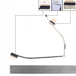 Cablu video LVDS Laptop Gaming, Asus, ROG Zephyrus G15 GA532DU, GA532IU, GA532IV, 14005-03090500, 1422-03G40A2, GU502DU Edp Cable 30 pini BK