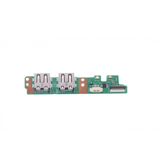 Modul conectare USB Laptop, Asus, L104NBCU00U1DZIO, 60NB0L60-IO1000, 60NB0KA0-IO1030, 69N17GD10A00-01, 69N16TD10D02-01, 90NB0L60-R10020, X512UF IO Board