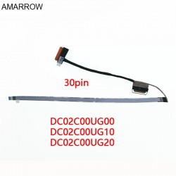 Cablu video LVDS Laptop, Lenovo, ThinkBook 15P G2 ITH Type 21B1, 5CB1D70702, DC02C00UG00, DC02C00UG10, DC02C00UG20, HY520 EDP Cable FHD, 30 pini