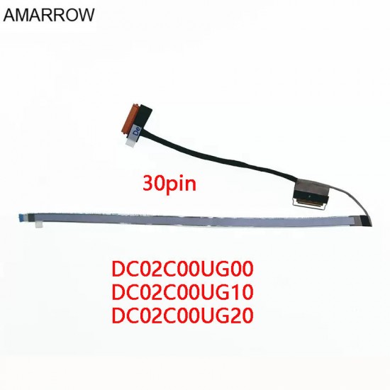 Cablu video LVDS Laptop, Lenovo, ThinkBook 15P G2 ITH Type 21B1, 5CB1D70702, DC02C00UG00, DC02C00UG10, DC02C00UG20, HY520 EDP Cable FHD, 30 pini