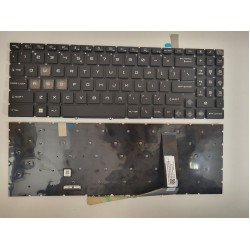 Tastatura Laptop Gaming, MSI, Sword 15 A11U, A11UD, A11UE, A11UG, A11SC, A12U, A12UC, A12UD, A12UE, A12UG, conector iluminare RGB 40 pini, layout US