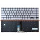 Tastatura Laptop, Asus, ZenBook 14 UX425, UX425A, UX425J, UX425JA, UX425EA, iluminata, argintie, layout US