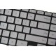 Tastatura Laptop, Asus, ZenBook 14 UX425, UX425A, UX425J, UX425JA, UX425EA, iluminata, argintie, layout US