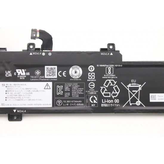 Baterie Laptop, Lenovo, ThinkBook 16p NX ARH Type 21EV, 4ICP6/54/90, L20M4PE1, 15.36V, 4734mAh, 75Wh