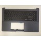 Carcasa superioara cu tastatura palmrest Laptop, Asus, VivoBook Pro 15 OLED M6500, M6500Q, M6500R, M6500QC, M6500QC-2B, 39XJNTAJN90, 90NB0YN1-R30UI0, iluminata, layout US