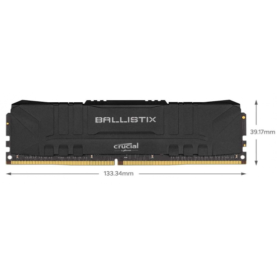 Memorie Desktop PC Crucial Ballistix 16GB (2x8GB) DDR4 3200MHz BL2K8G32C16U4B