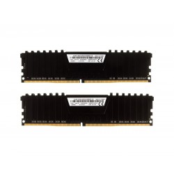 Memorie Desktop PC Corsair Vengeance LPX 16GB (2x8GB) DIMM, DDR4, 2666MHz, CL16, 1.2V, XMP 2.0, Black