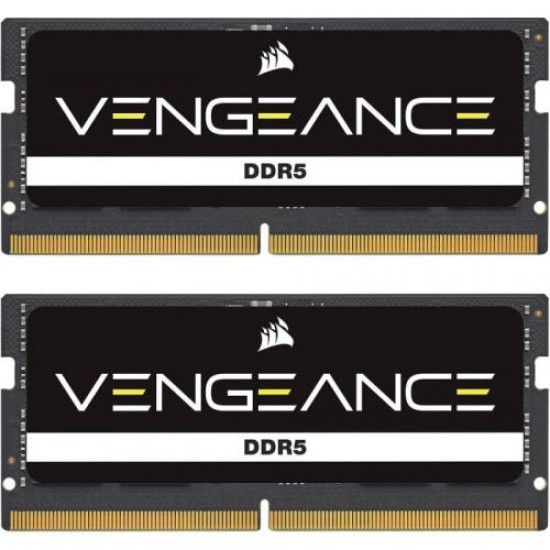 Kit Memorie Laptop Corsair Vengeance 64GB,(2x32GB), DDR5, 4800MHz, CL40, CMSX64GX5M2A4800C40, Dual Channel