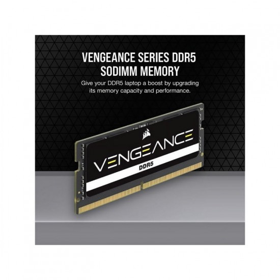 Kit Memorie Laptop Corsair Vengeance 64GB,(2x32GB), DDR5, 4800MHz, CL40, CMSX64GX5M2A4800C40, Dual Channel