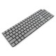 Tastatura Laptop, Dell, Inspiron 16 Plus 7610, iluminata, gri deschis, layout US